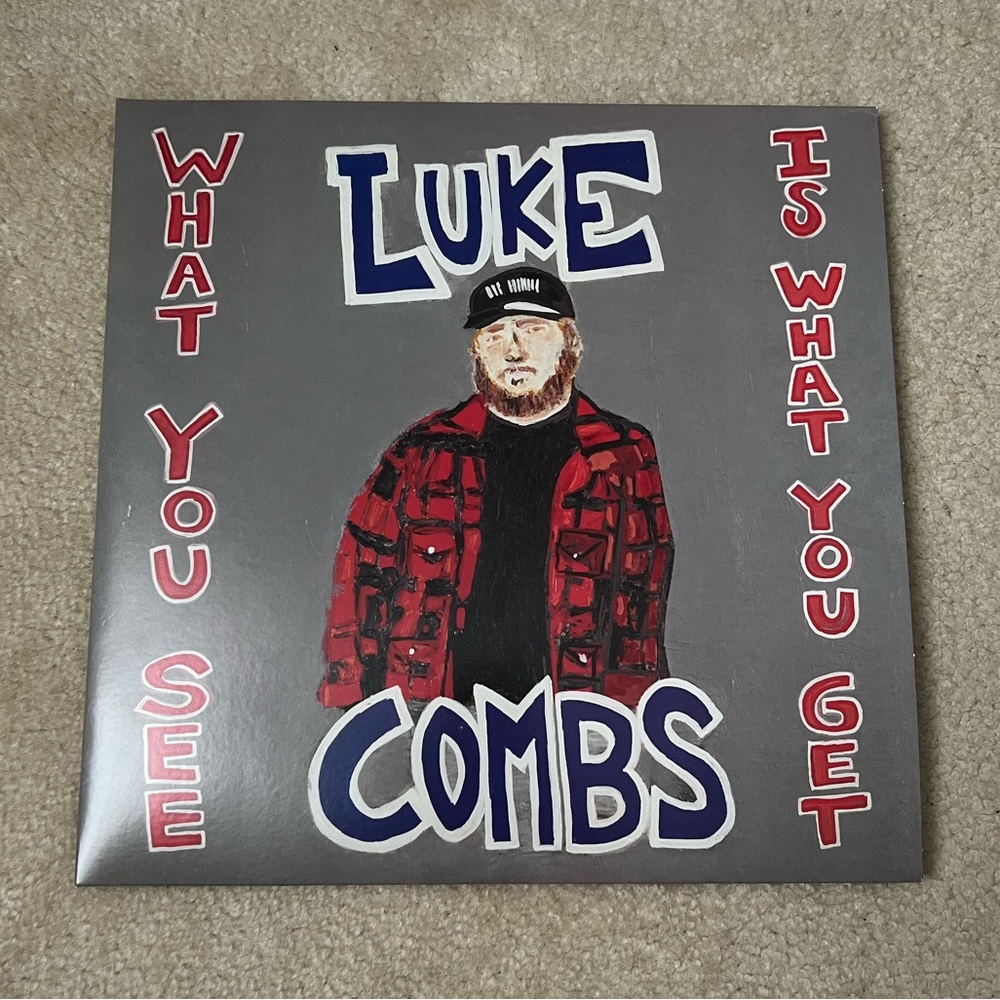 Luke Combs “What You See Is What You Get” records